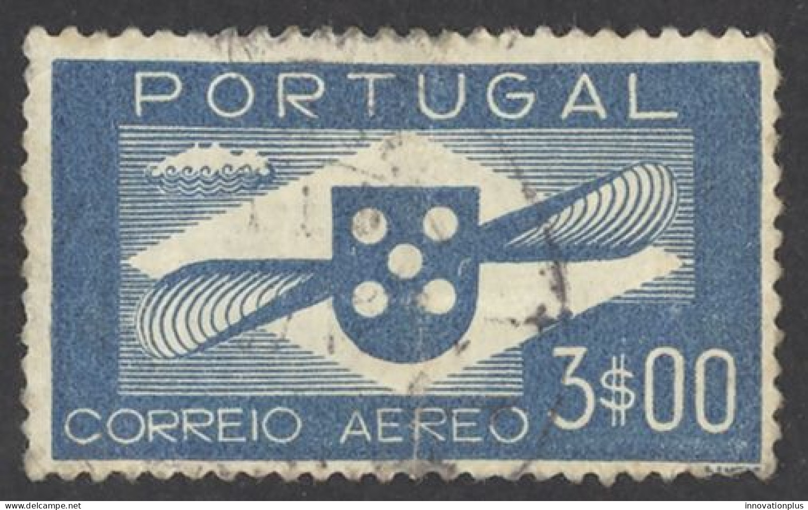 Portugal Sc# C4 Used 1941 3e Air Post - Gebruikt