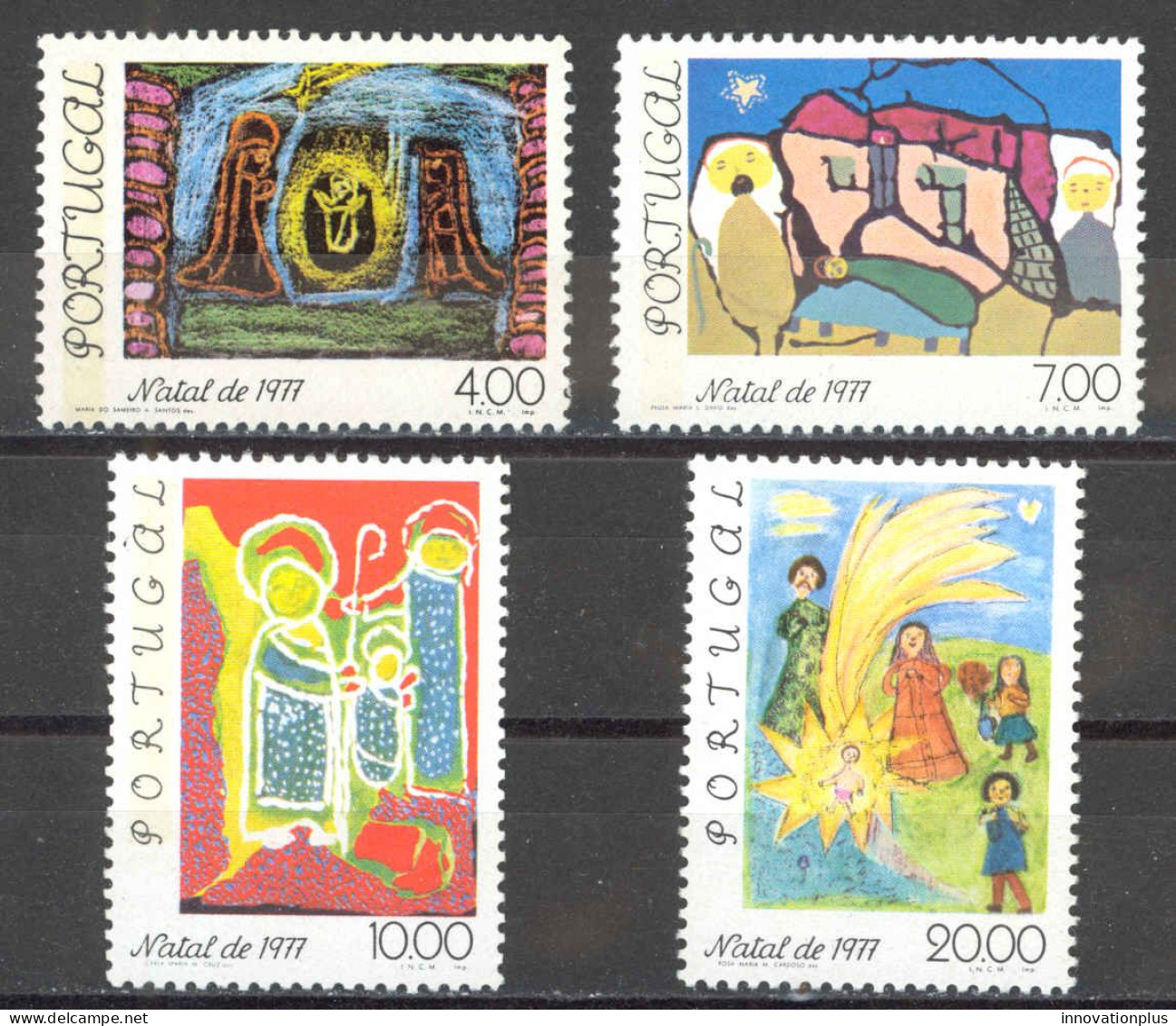 Portugal Sc# 2335-2338 MNH 1999 Christmas - Unused Stamps