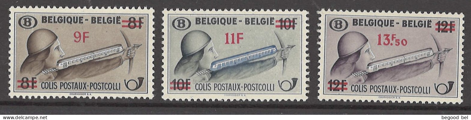BELGIUM - 1948 - MNH/*** LUXE -  COB TR298-300  - Lot 25966 - Postfris