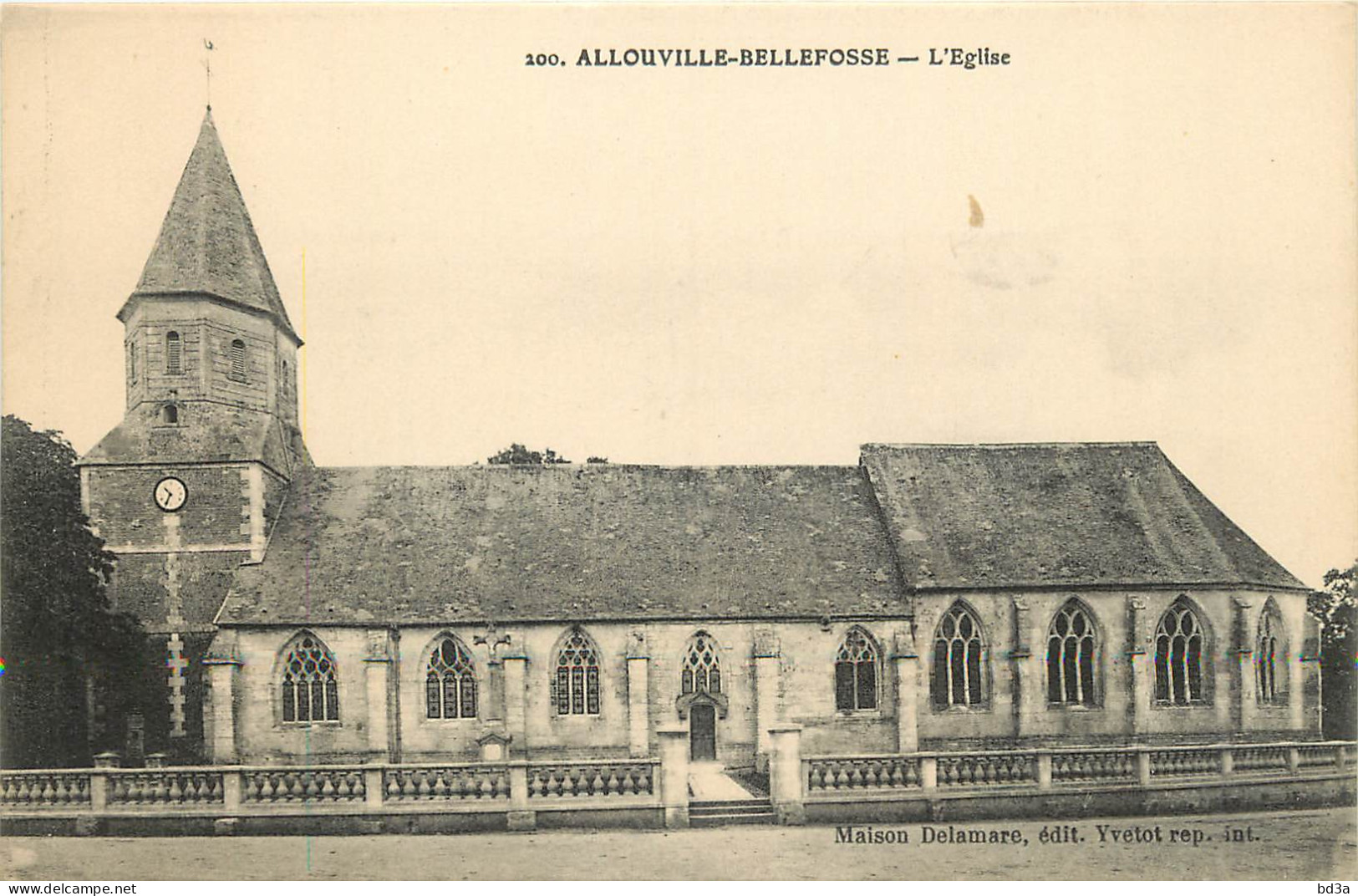 76 - ALLOUVILLE BELLEFOSSE  - Allouville-Bellefosse