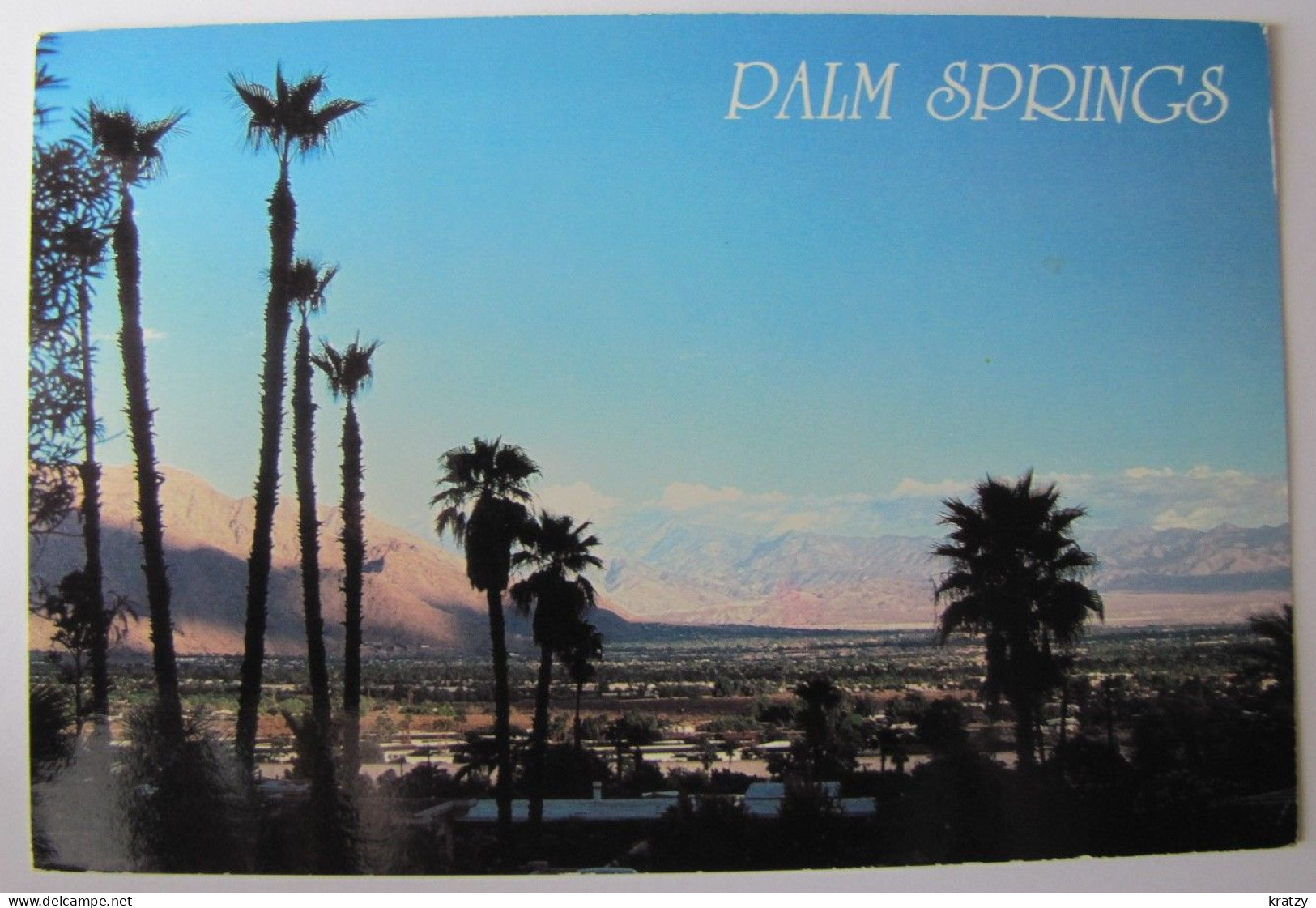 ETATS-UNIS - CALIFORNIA - PALM SPRINGS - Panorama - Palm Springs