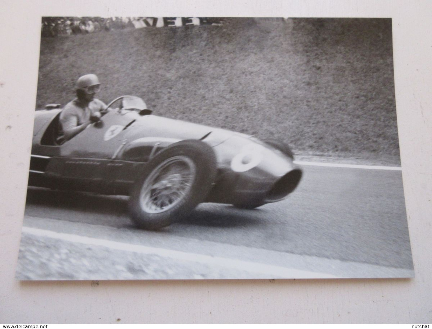 AUTO FORMULE 1 PHOTO 17x12 1952 ROUEN PREMIER Alberto ASCARI ITALIE FERRARI - Car Racing - F1
