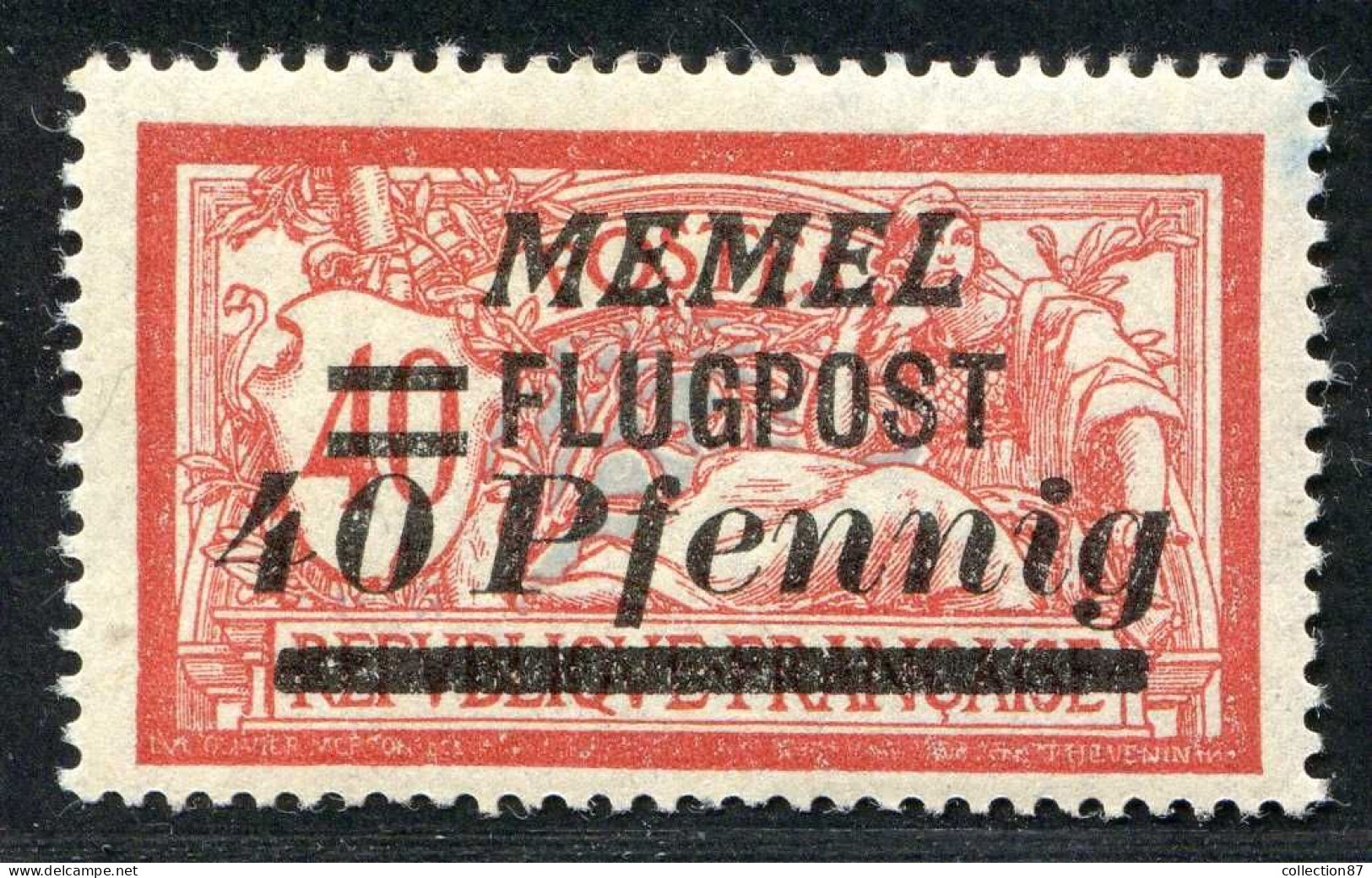 REF 088 > MEMEL FLUGPOST < PA N° 20 * Neuf Ch Dos Visible - MH * > Air Mail - Aéro - Unused Stamps