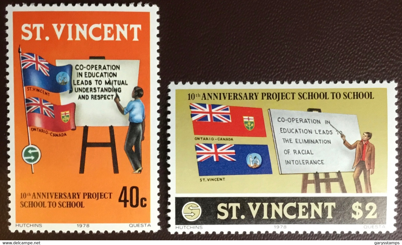 St Vincent 1978 Project School To School MNH - St.Vincent (...-1979)