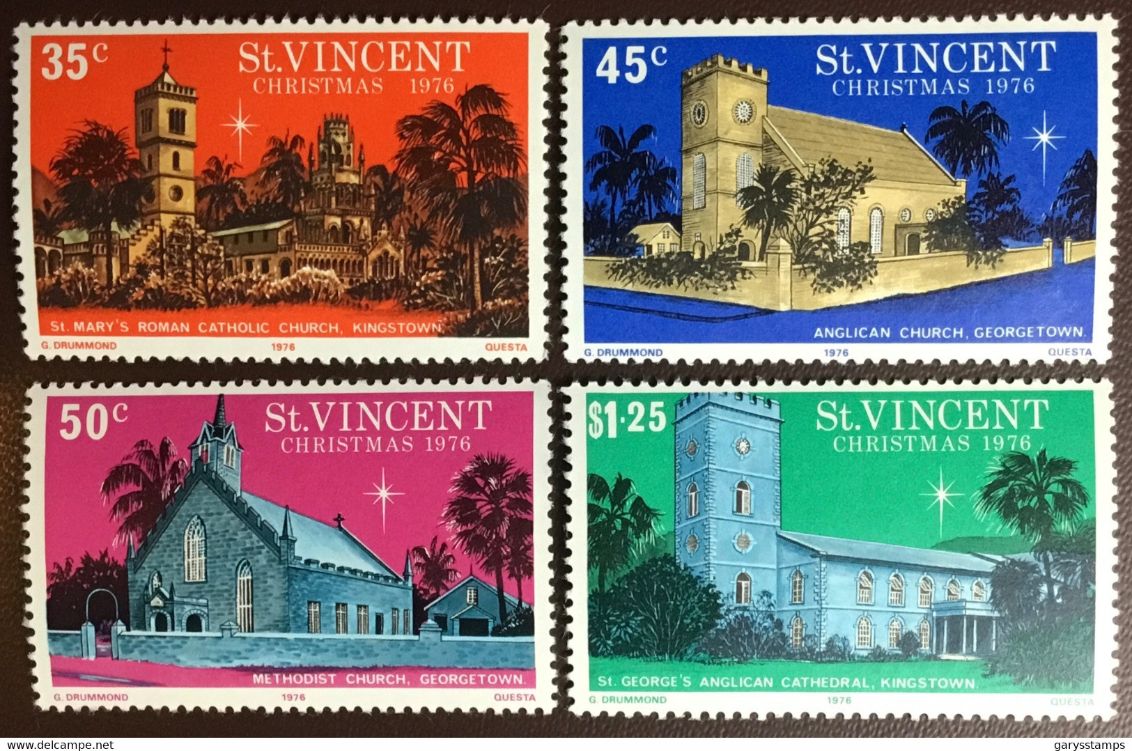 St Vincent 1976 Christmas MNH - St.Vincent (...-1979)