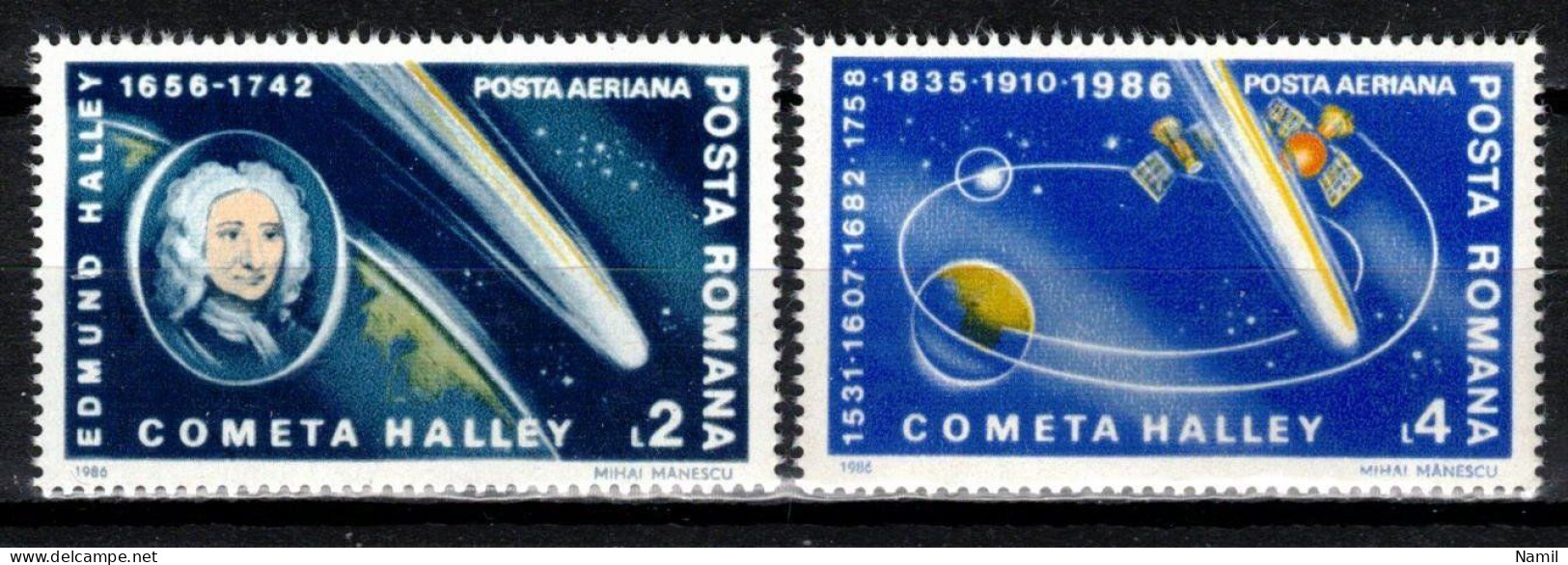 ** Roumanie 1986 Mi 4228-9 (Yv PA 299-300), (MNH)** - Unused Stamps