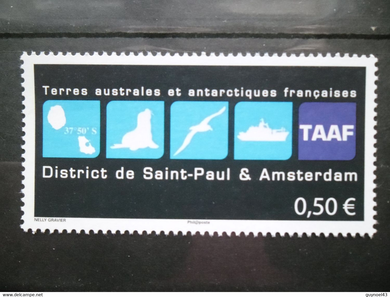 TAAF 2015 Y/T N° 741 " District De Saint-Paul Et Amsterdam " - Ungebraucht