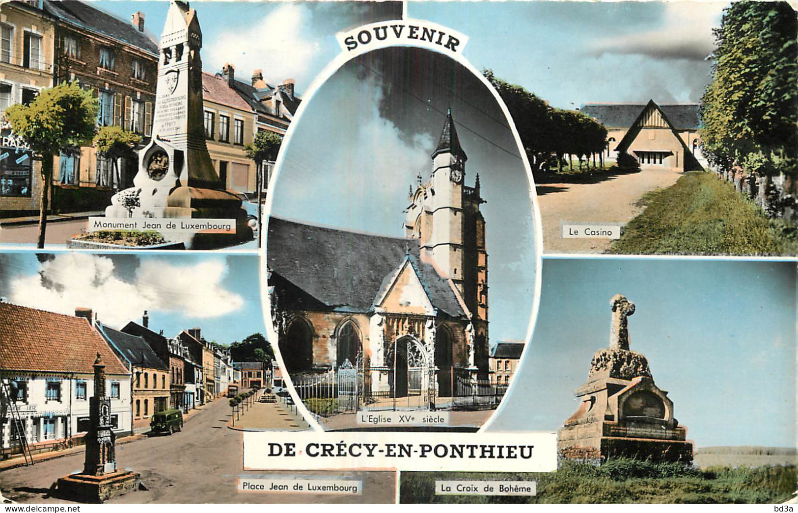 80 - SOUVENIR DE CRECY EN PONTHIEU - Crecy En Ponthieu
