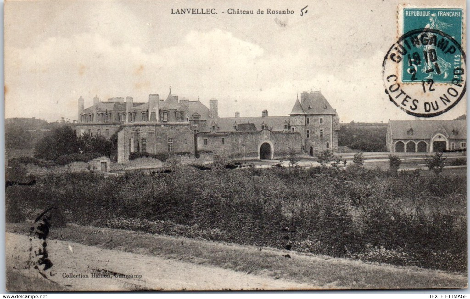 22 LANVELLEC - Vue Du CHATEAUde Rossanbo  - Lanvellec