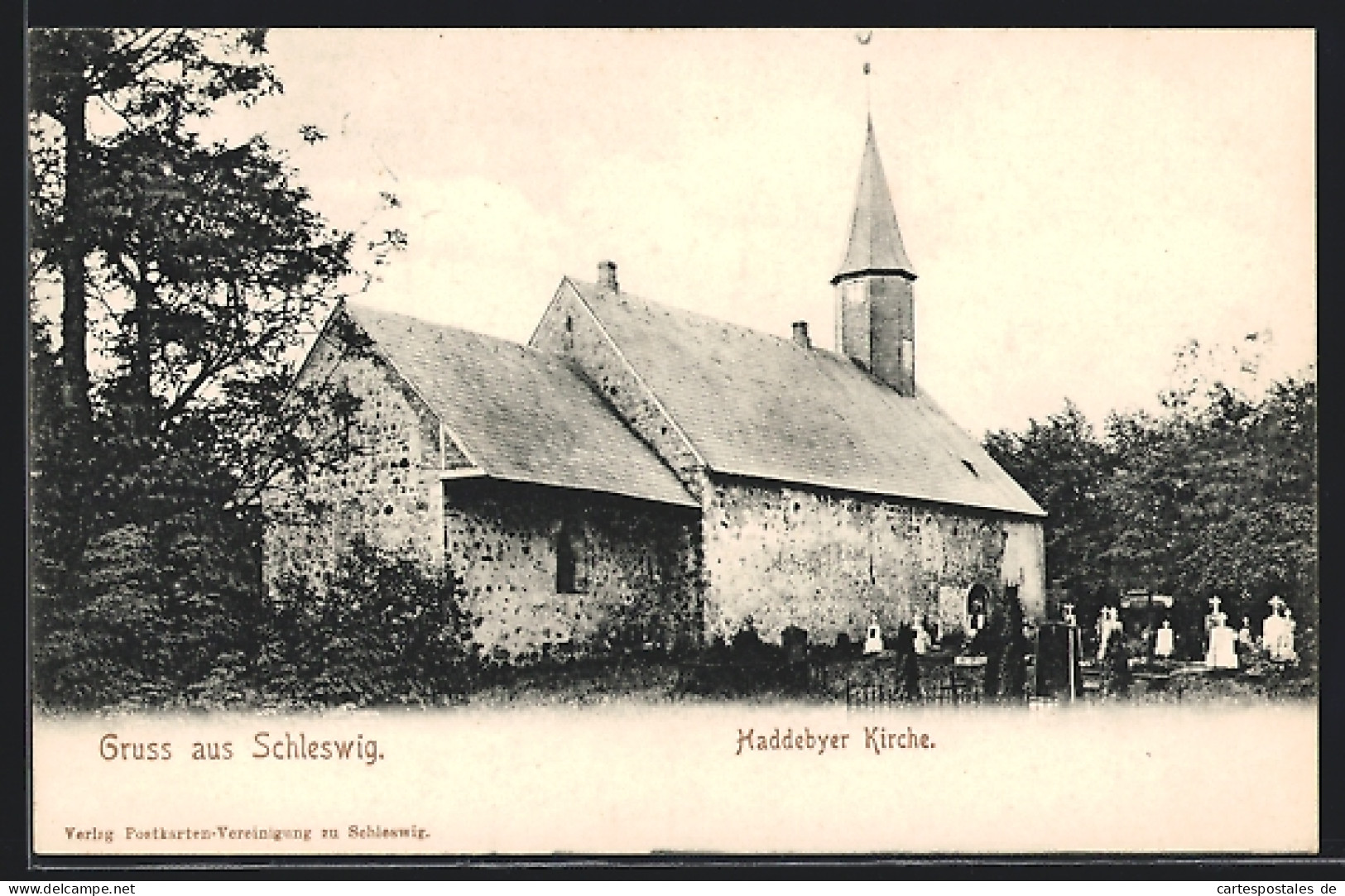 AK Schleswig, Haddebyer Kirche  - Schleswig