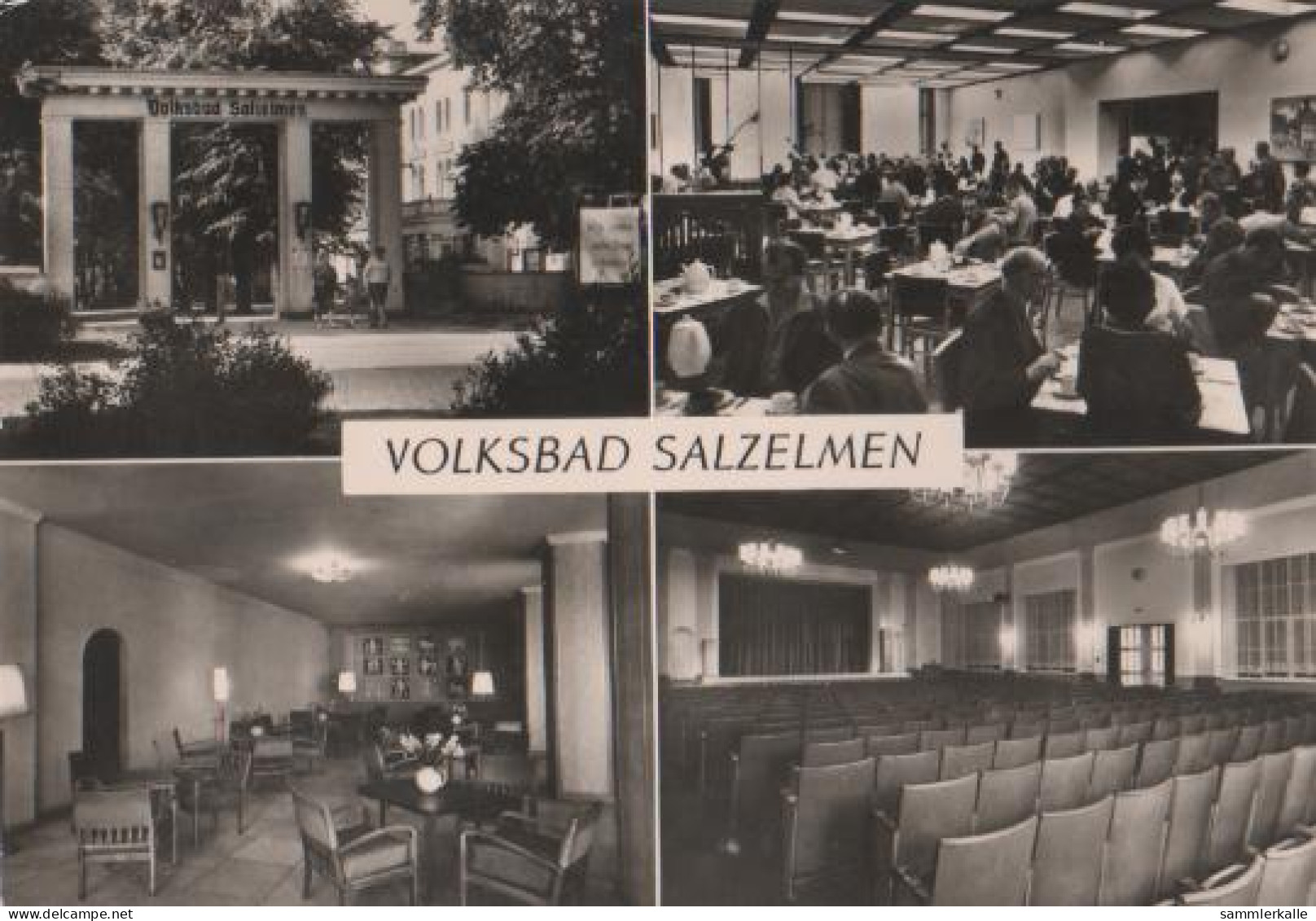 16719 - Schönebeck - Volksbad Salzelmen - 1970 - Schoenebeck (Elbe)