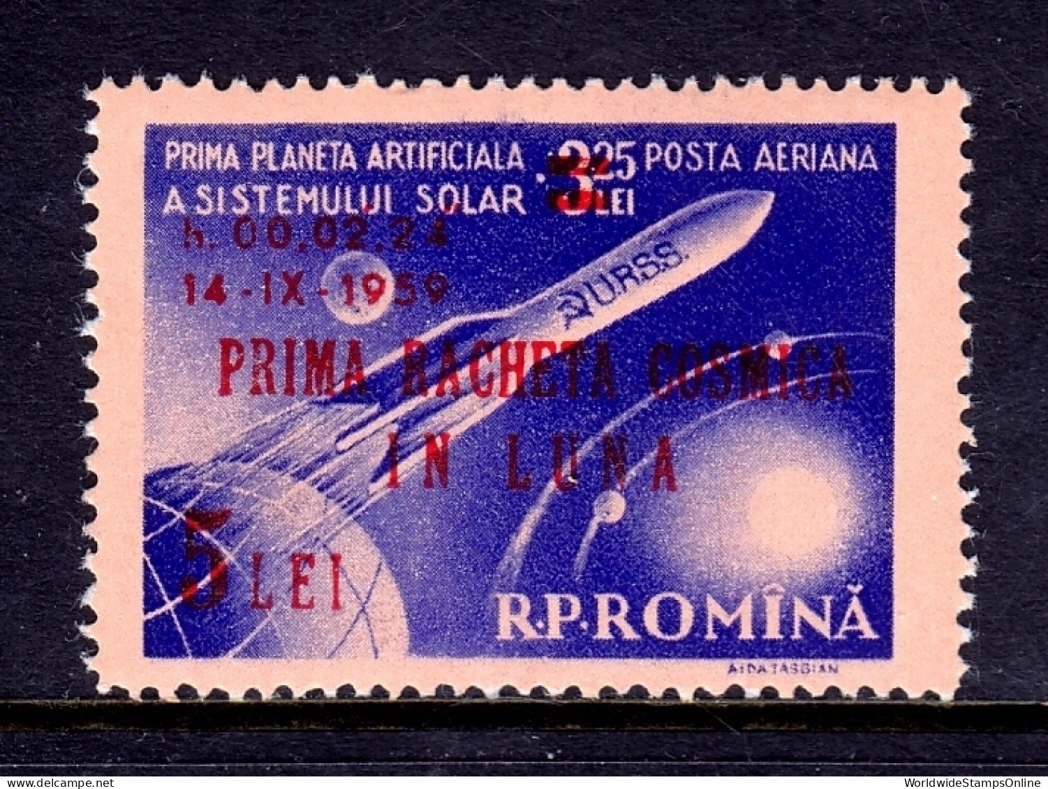 Romania - Scott #C70 - MH - Pencil/rev. - SCV $7.50 - Ongebruikt