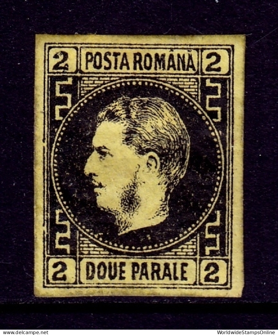 Romania - Scott #29 - MH - Gum Wrinkling, Gum Bump - SCV $35 - Unused Stamps