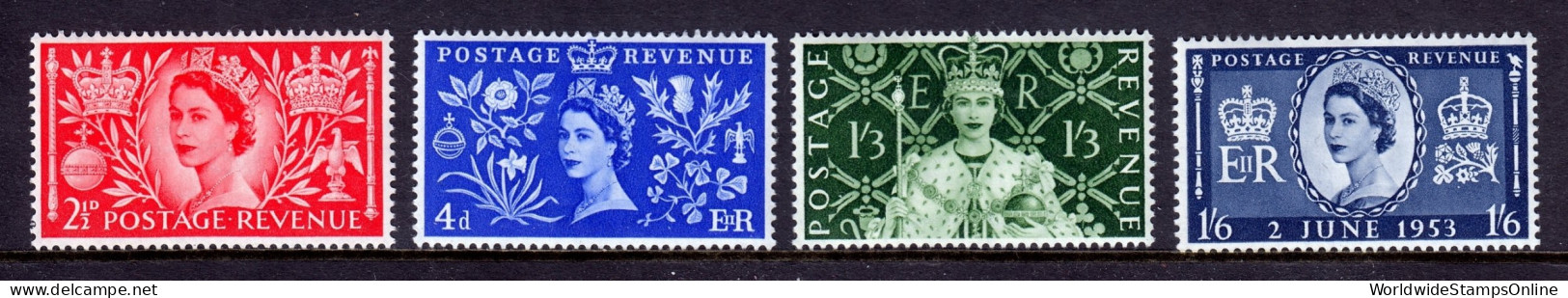 Great Britain - Scott #313-316 - MH - SCV $16 - Nuevos