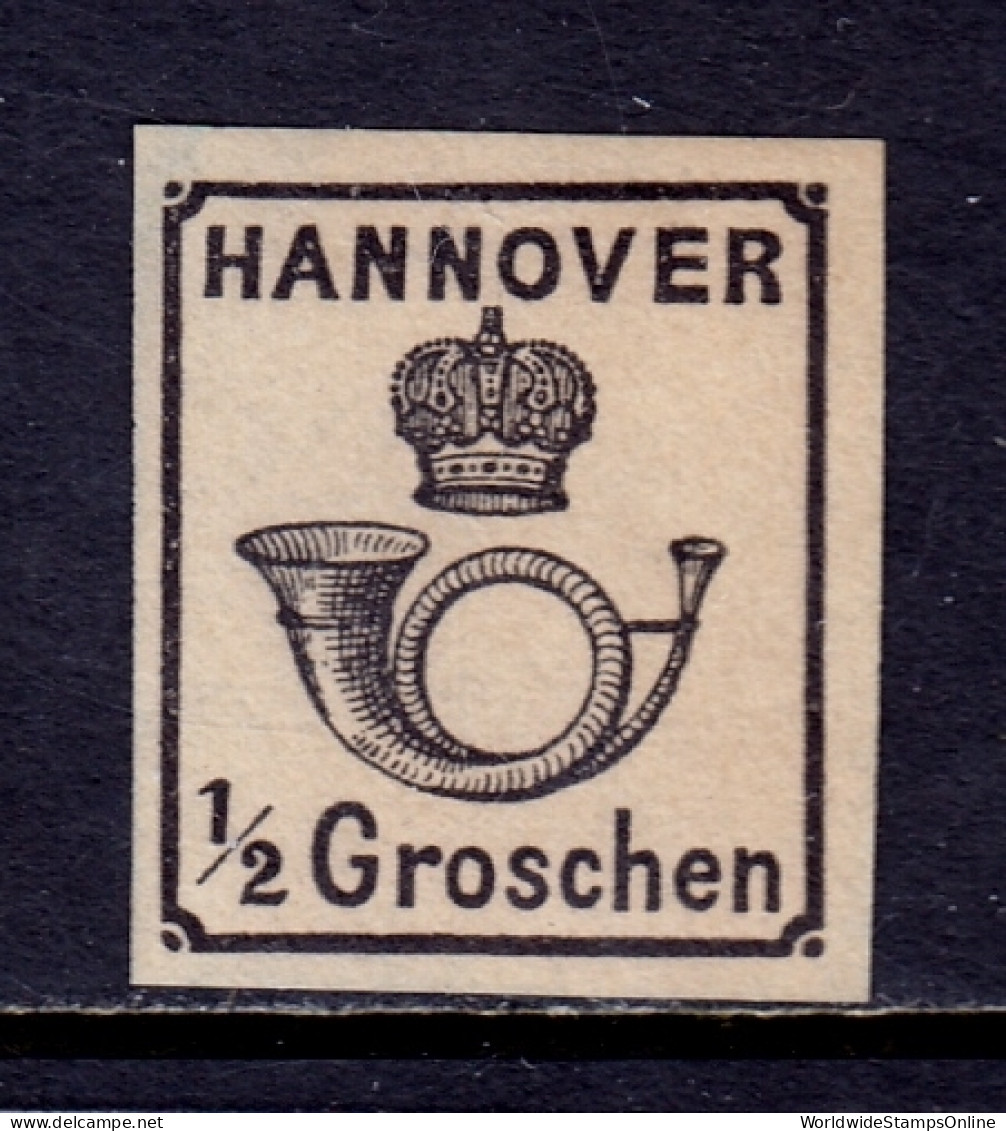 Germany (Hanover) - Scott #18 - MNG - Reprint - Hannover