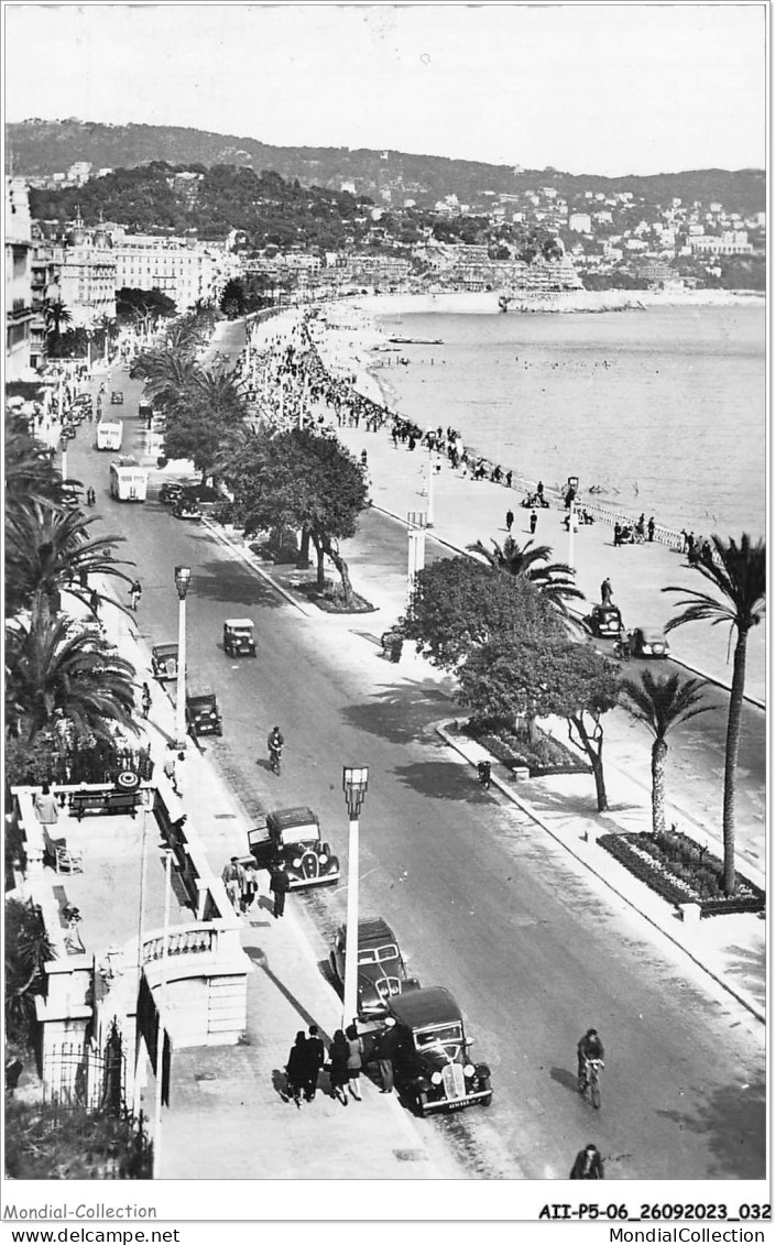 AIIP5-06-0492 - NICE - Promenade Des ANGLAIS - Transport Urbain - Auto, Autobus Et Tramway