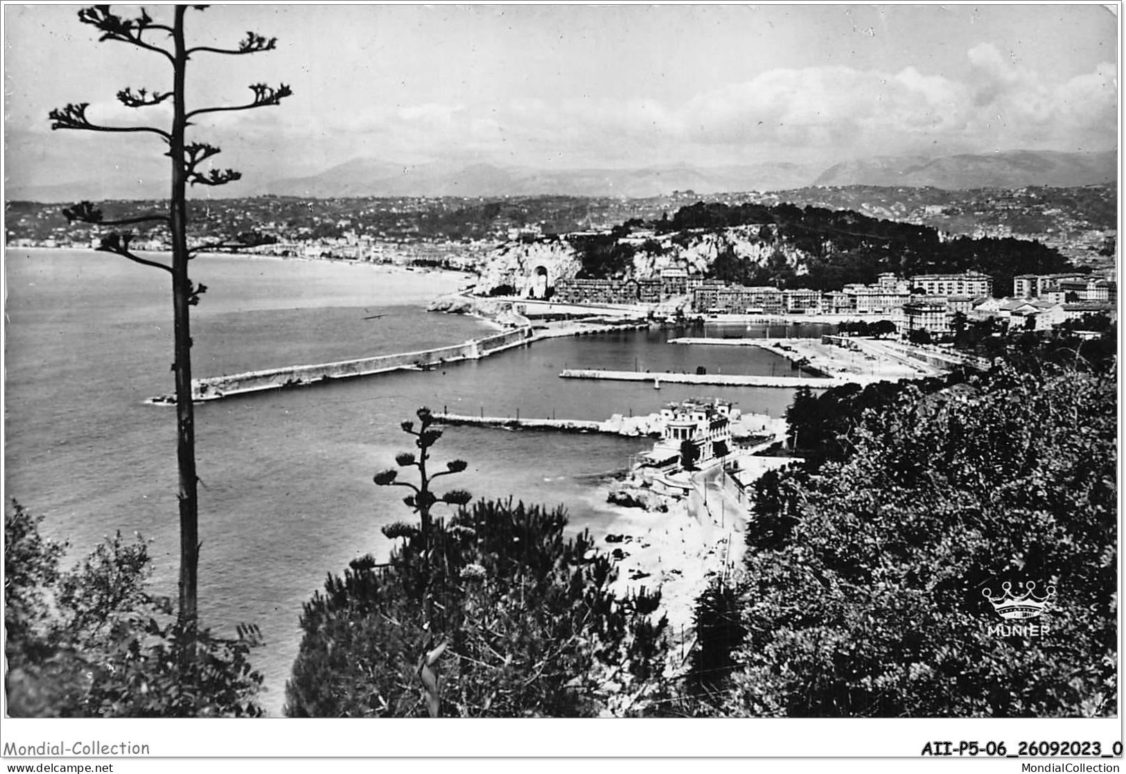 AIIP5-06-0476 - NICE - L'entrée Du Port Et Le Chateau - Navigazione – Porto