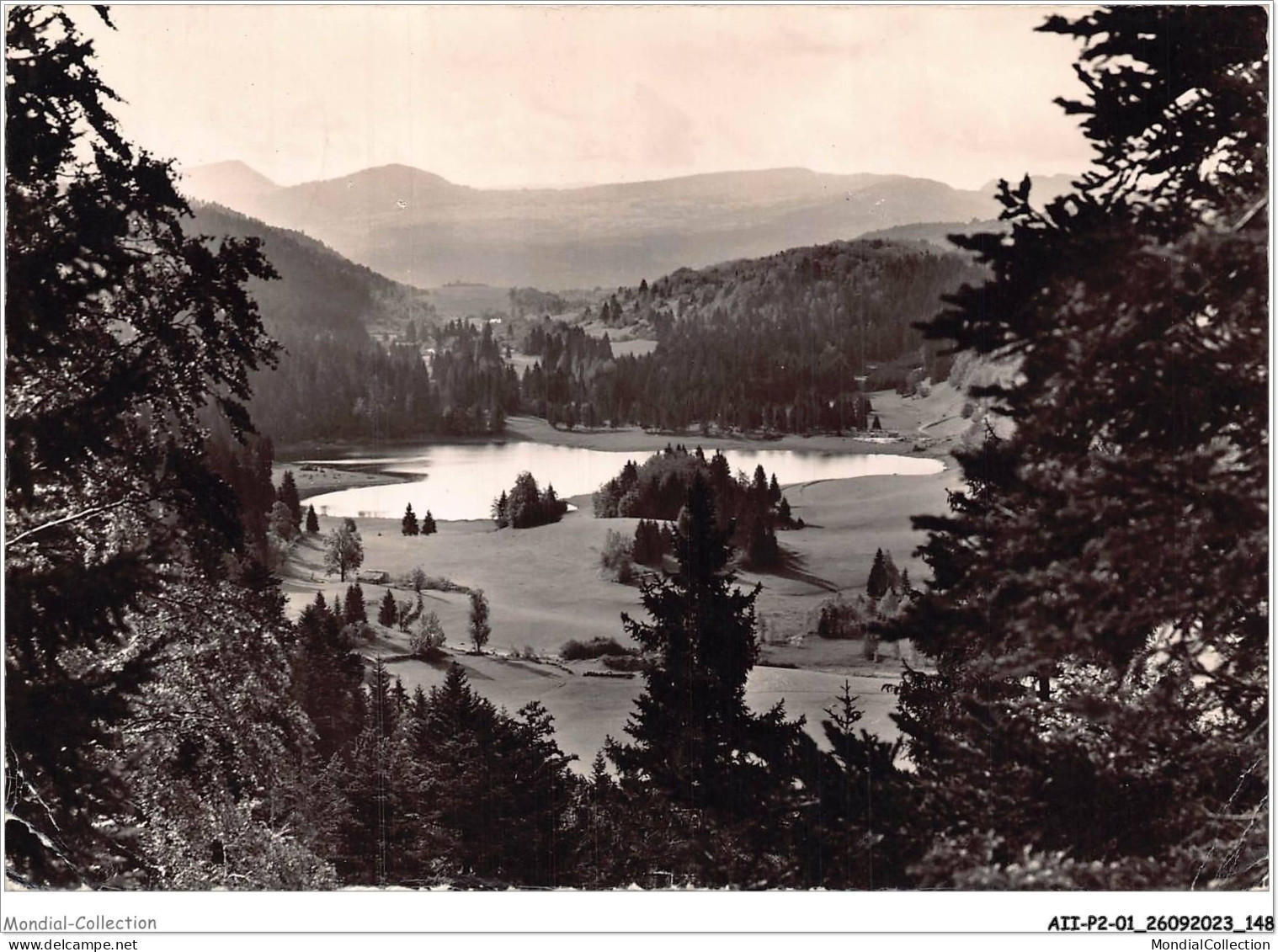 AIIP2-01-0167 - Le Lac GENIN - Situe A La Limite Des Territoires Des Communes D'Echallon Charix Et Oyonnax - Oyonnax