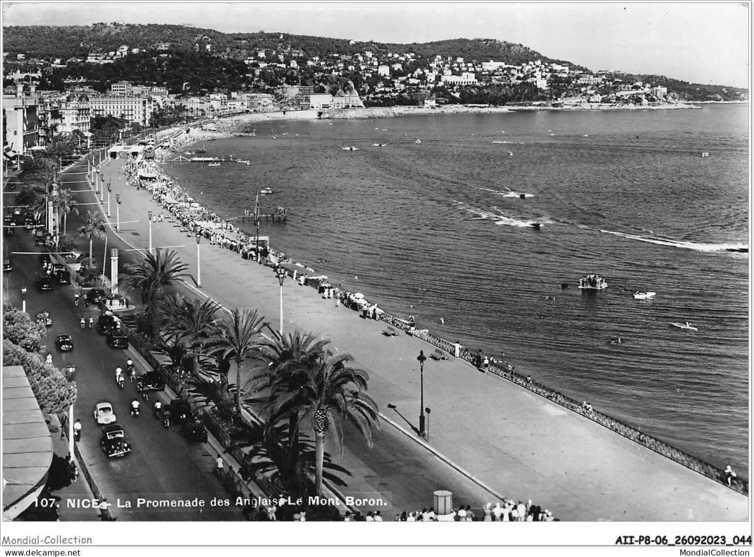 AIIP8-06-0827 -NICE - La Promenade Des Anglais - Le Mont - Boron - Straßenverkehr - Auto, Bus, Tram