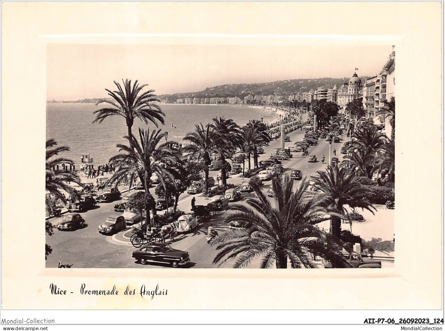 AIIP7-06-0750 - NICE - Promenade Des Anglais - Transport Urbain - Auto, Autobus Et Tramway