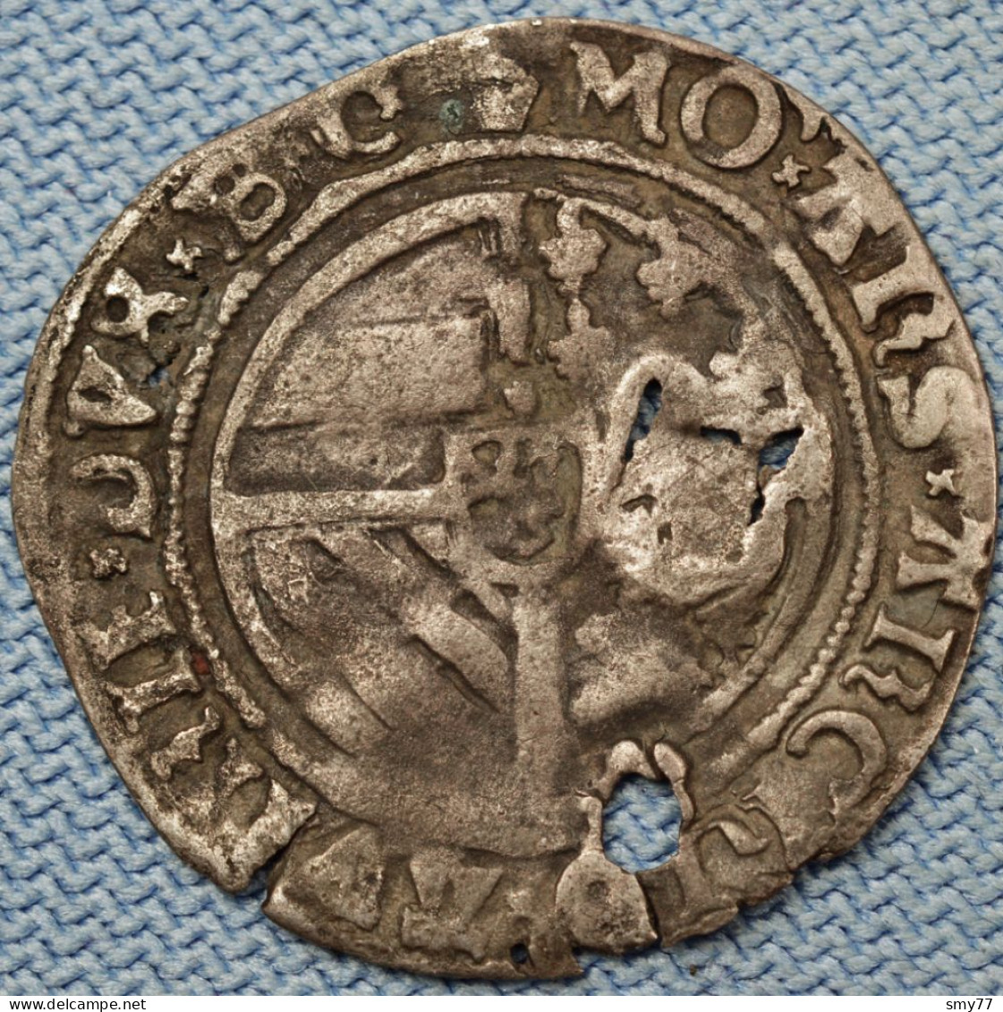 Vlaanderen / Flandre • Gros • 1506-1518 •  ►Rare◄ Countermark / Contremarque Tournai (Tour) • Charles V Quint • [24-540] - Autres & Non Classés