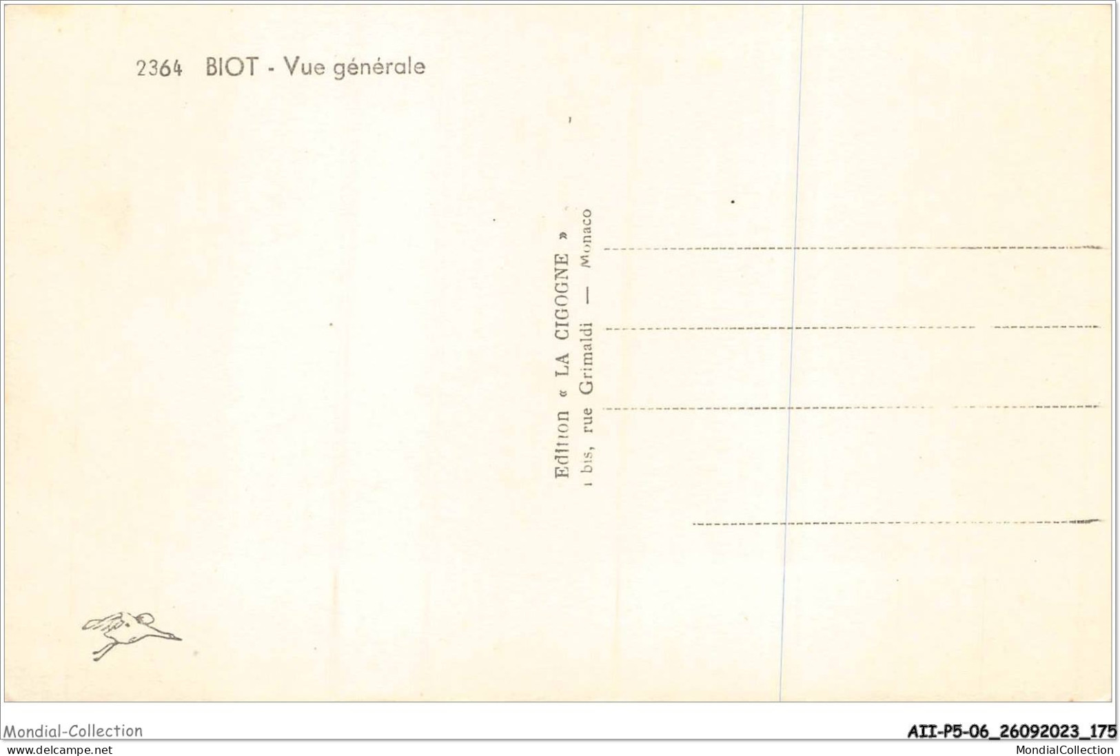 AIIP5-06-0563 - BIOT - Vue Generale - Biot