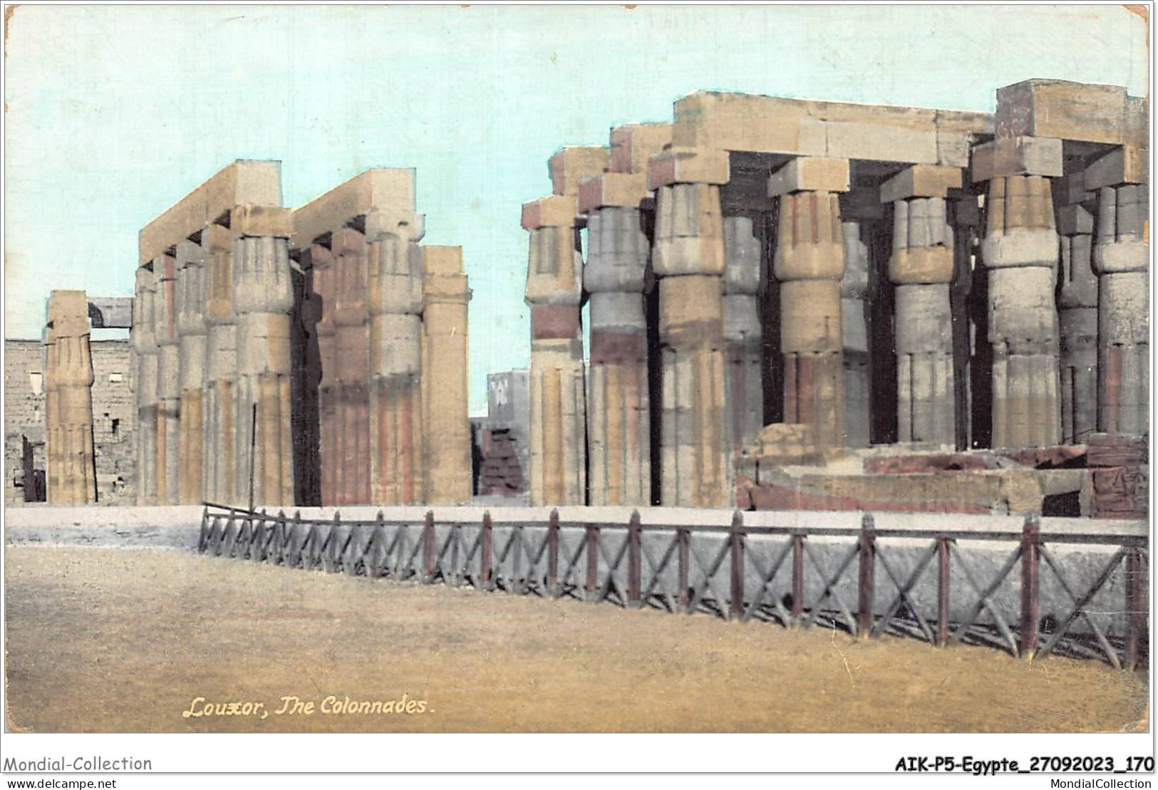 AIKP5-EGYPTE-0479 - LOUXOR - The Colonnades  - Louxor