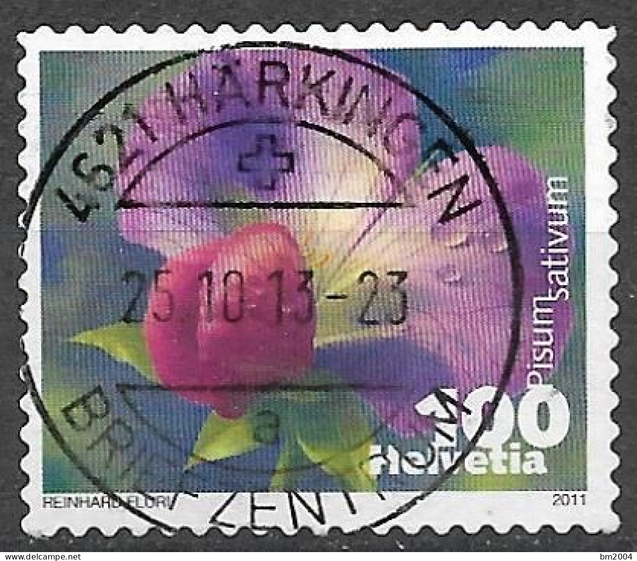 2011  Schweiz   Mi. 2194 Used  Gemüseblüten - Oblitérés