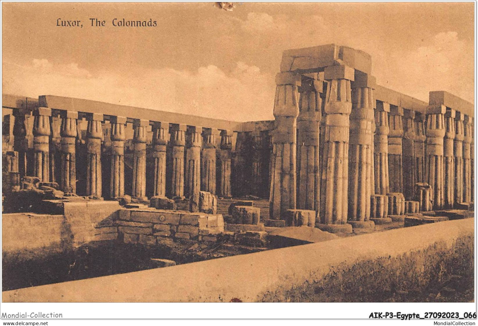 AIKP3-EGYPTE-0236 - LUXOR - The Colonnads - Louxor