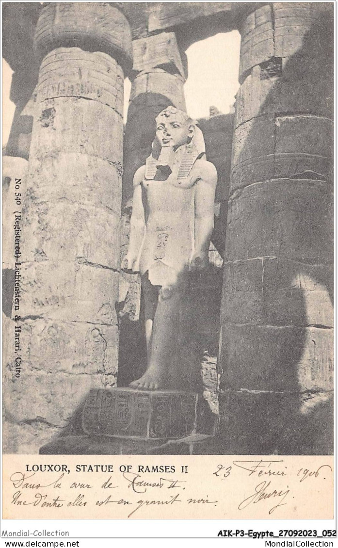 AIKP3-EGYPTE-0229 - LOUXOR - Statue Of Ramses II - Luxor