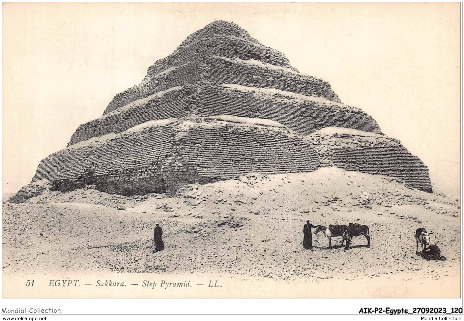 AIKP2-EGYPTE-0162 - Sakkara - Step Pyramid  - Pyramides