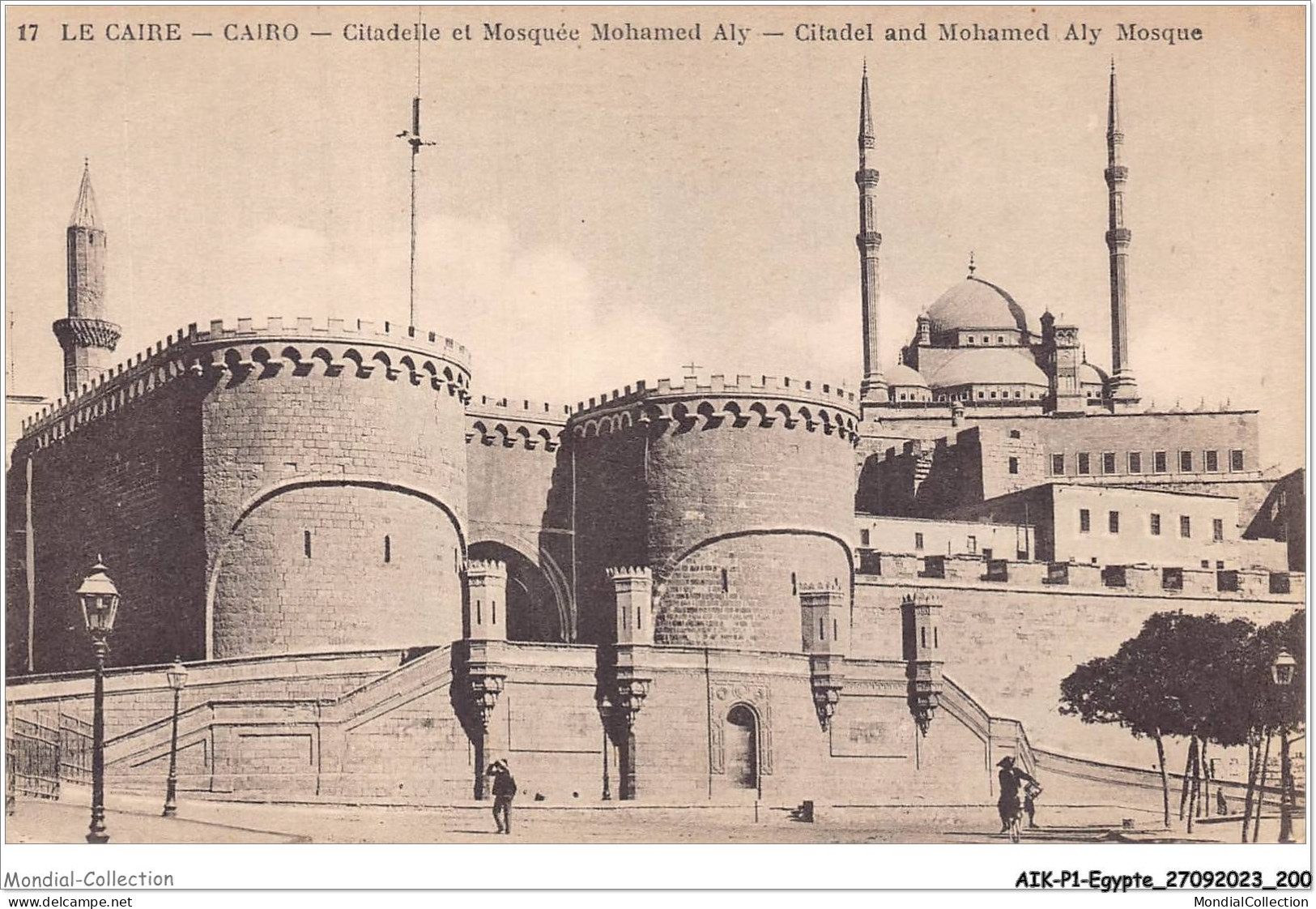 AIKP1-EGYPTE-0101 -LE CAIRE - CAIRO - Citadelle Et Mosquée Mohamed Aly  - Piramiden