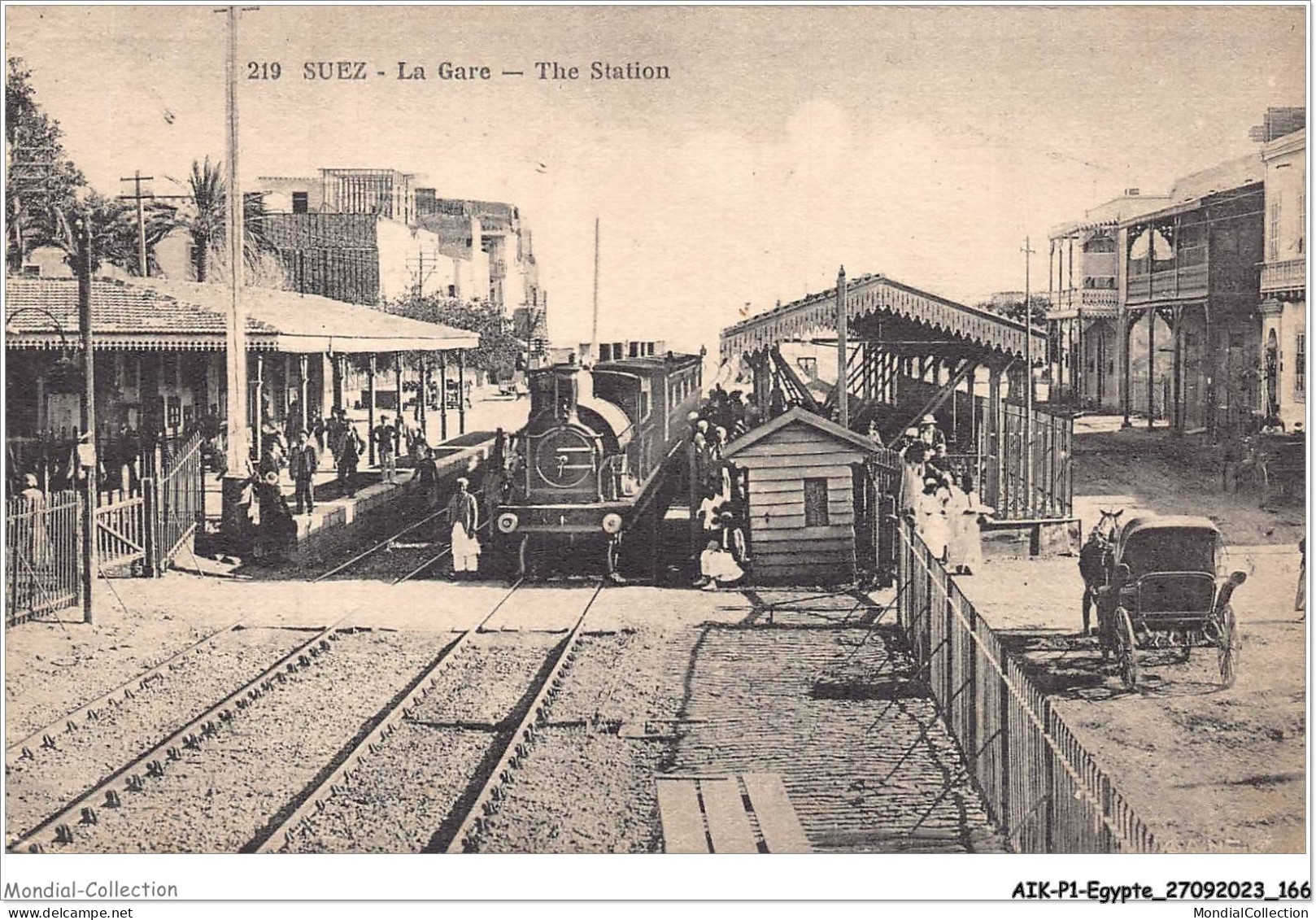 AIKP1-EGYPTE-0084 - SUEZ - La Gare - Suez