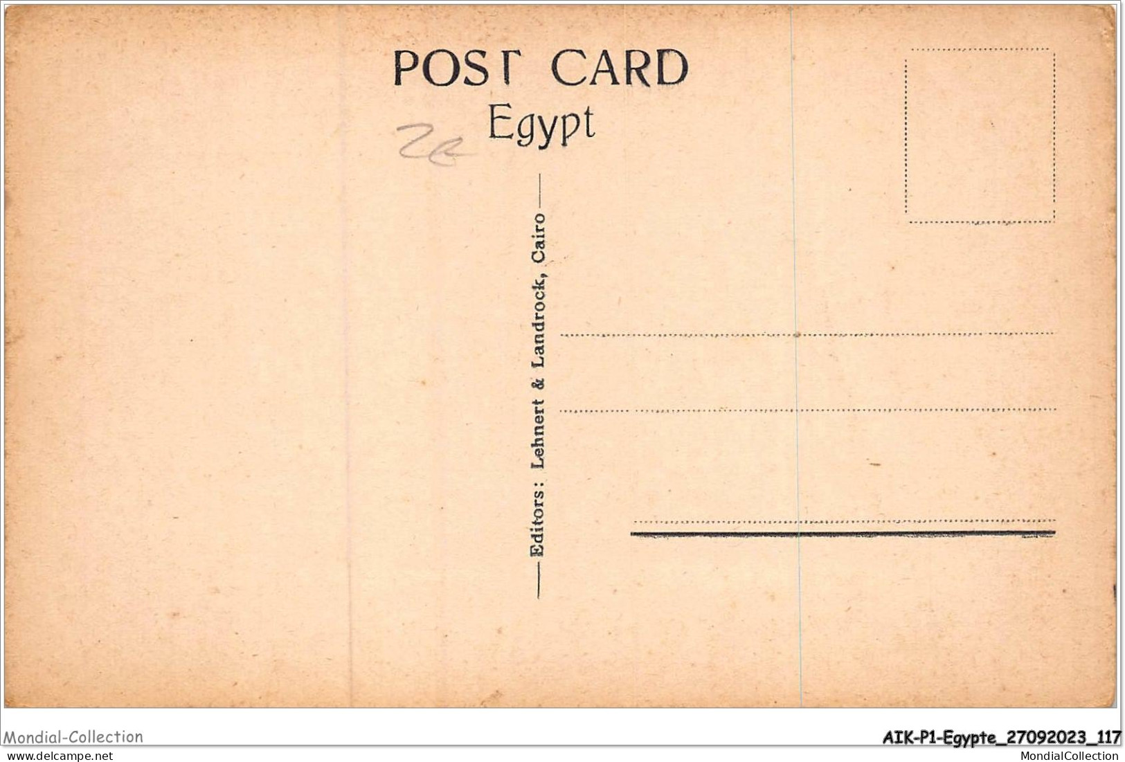 AIKP1-EGYPTE-0059 - SUEZ - Eastern Telegraph And Halim Street  - Suez