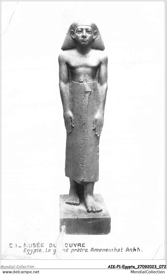 AIKP1-EGYPTE-0037 - Musée Du Louvre - égypte - Le Grand Prètre Amenenhat Ankh  - Musées