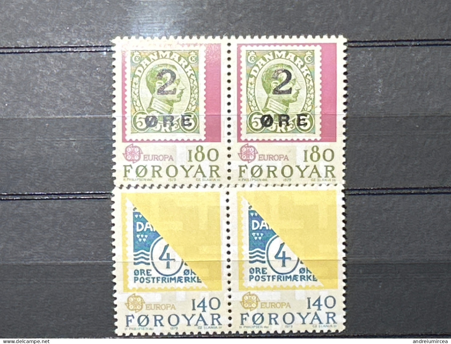 Féroé MNH 1979 Europa CEPT 2x - 1979