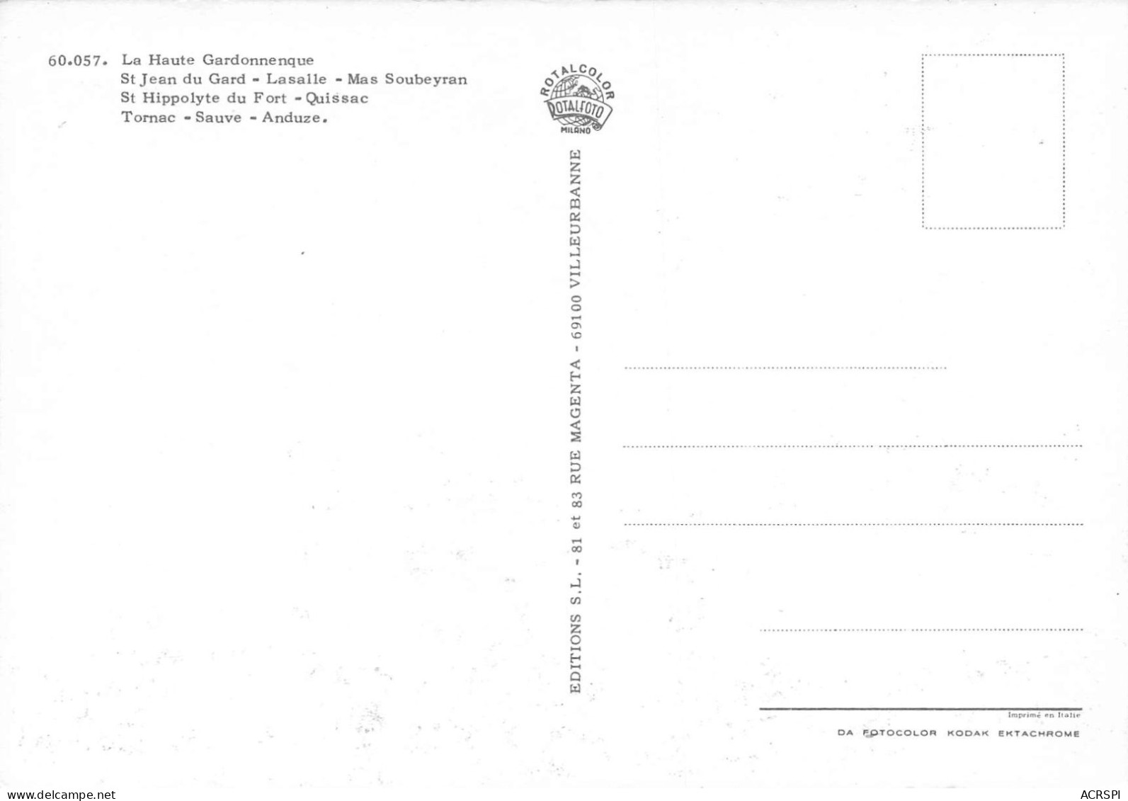 GARD Multivues De La Haute Gardonnenque  43 (scan Recto Verso)MG2879 - Saint-Jean-du-Gard
