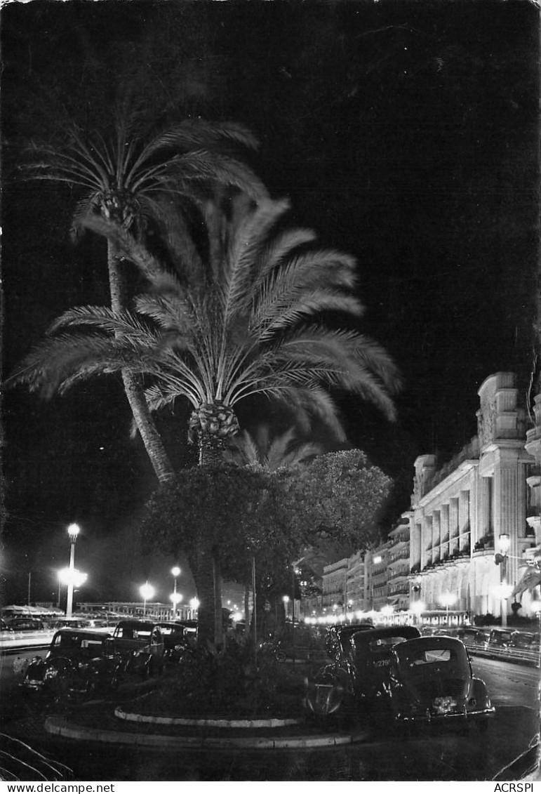 NICE La Promade Des Anglais La Nuit  35  (scan Recto Verscimiez O)MG2886VIC - Nice La Nuit