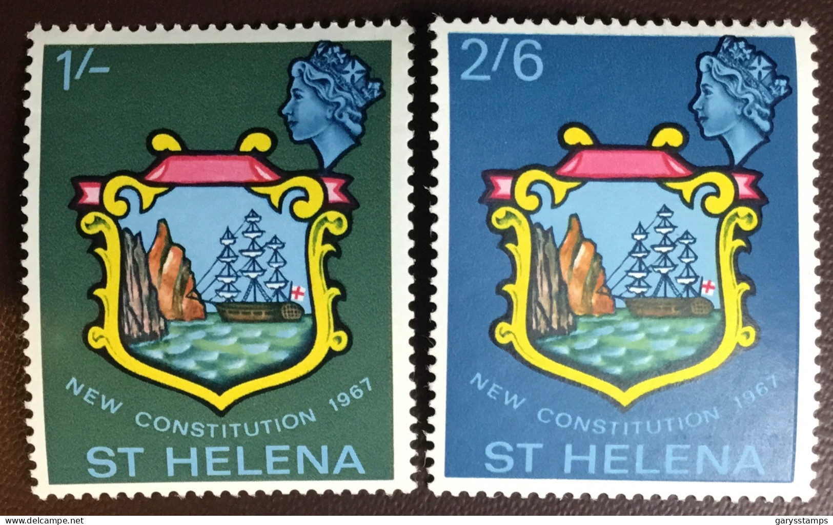 St Helena 1967 New Constitution MNH - Isla Sta Helena