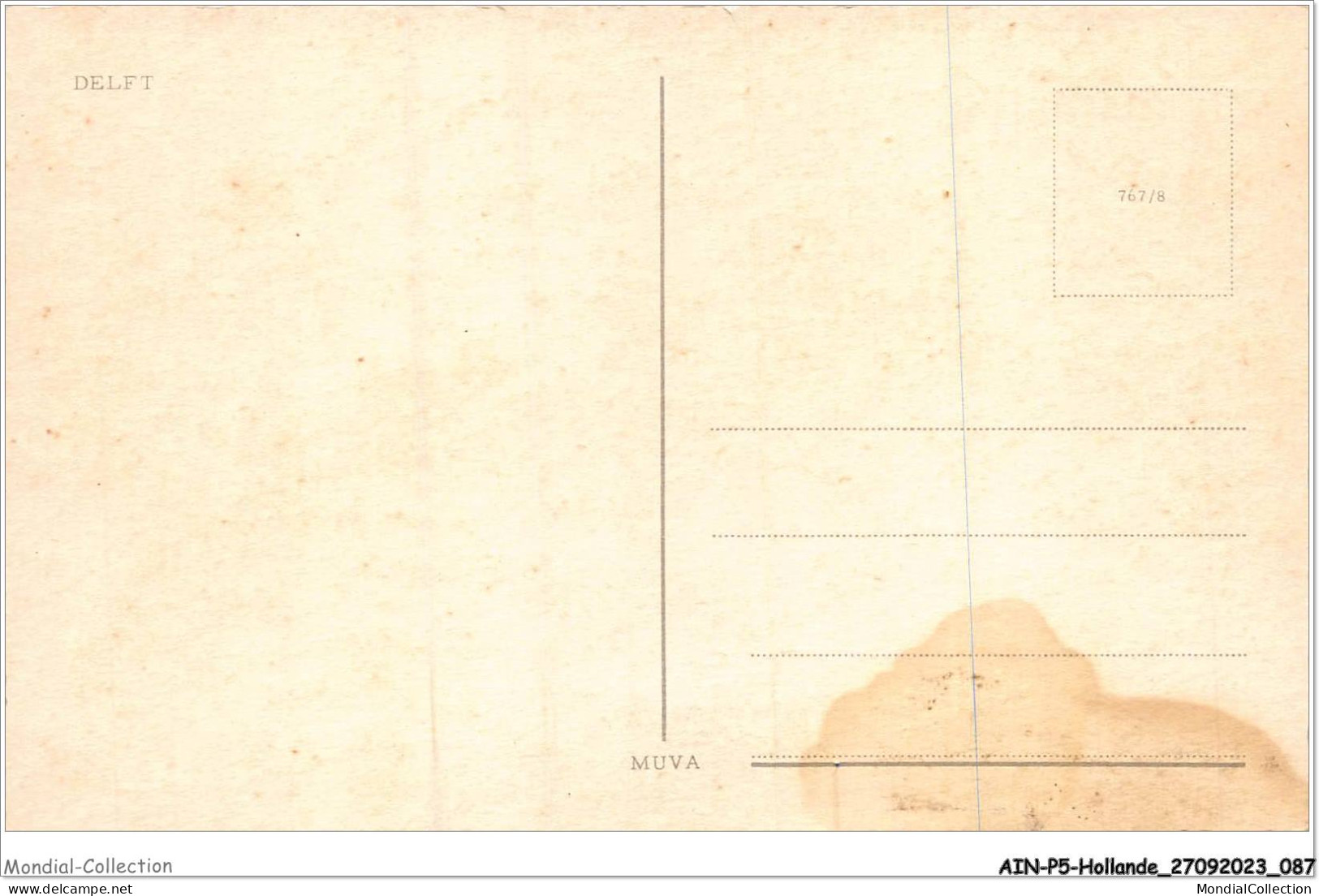 AINP5-HOLLANDE-0463 - Groeten - DELFT  - Delft