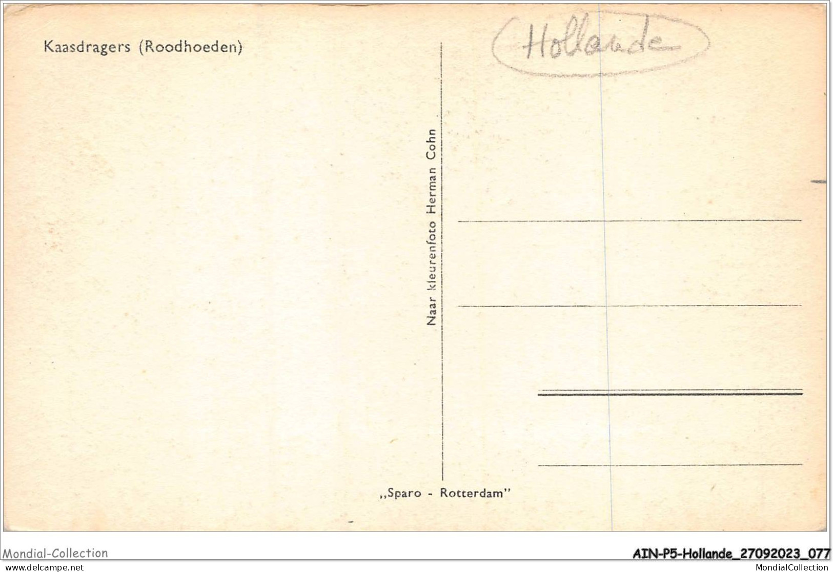 AINP5-HOLLANDE-0458 - ALKMAAR - Holland - Alkmaar