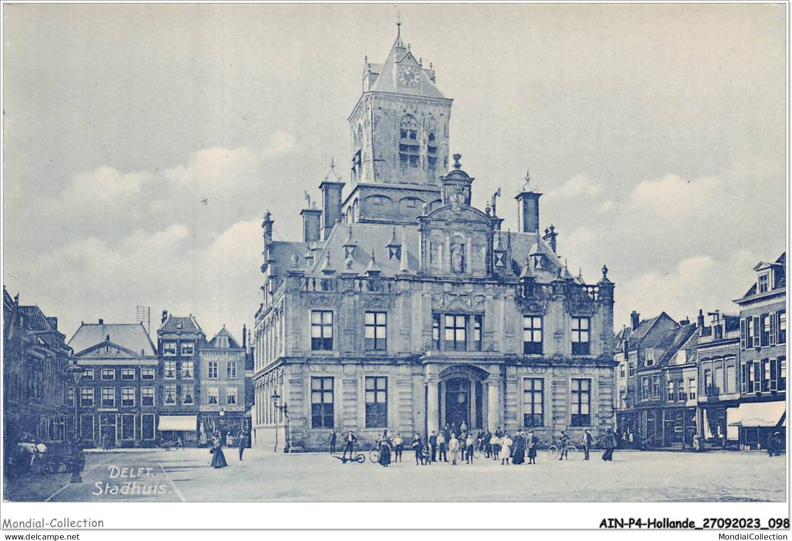 AINP4-HOLLANDE-0379 - DELFT - Stadhuis - Delft