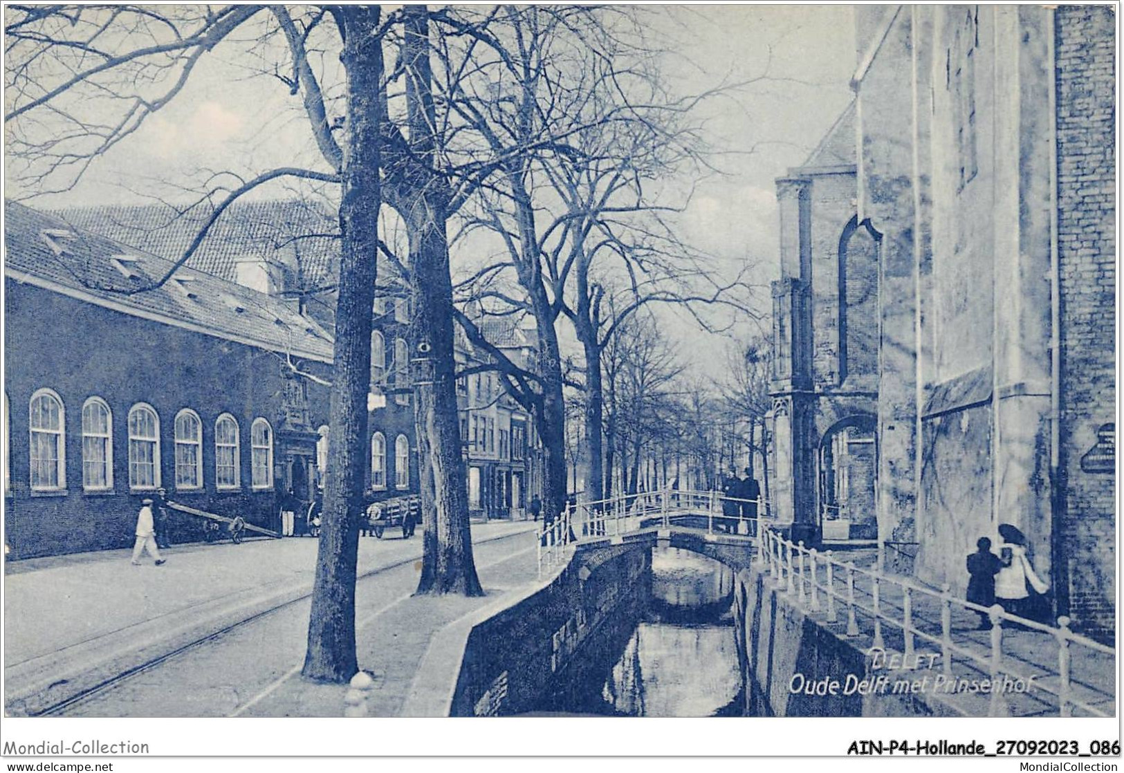 AINP4-HOLLANDE-0373 - DELFT - OUDE DELFT Met Prinsenhof - Delft