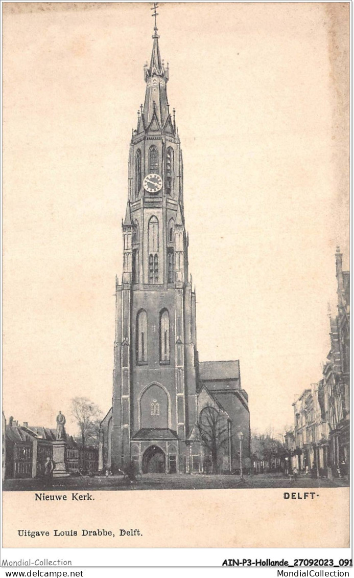 AINP3-HOLLANDE-0277 - DELFT - Nieuwe Kerk - Delft