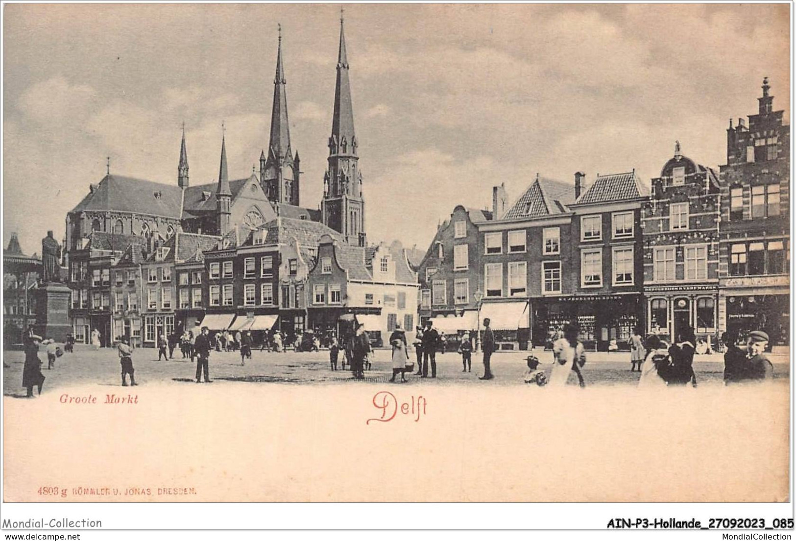 AINP3-HOLLANDE-0274 - DELFT - Groote Markt - Delft