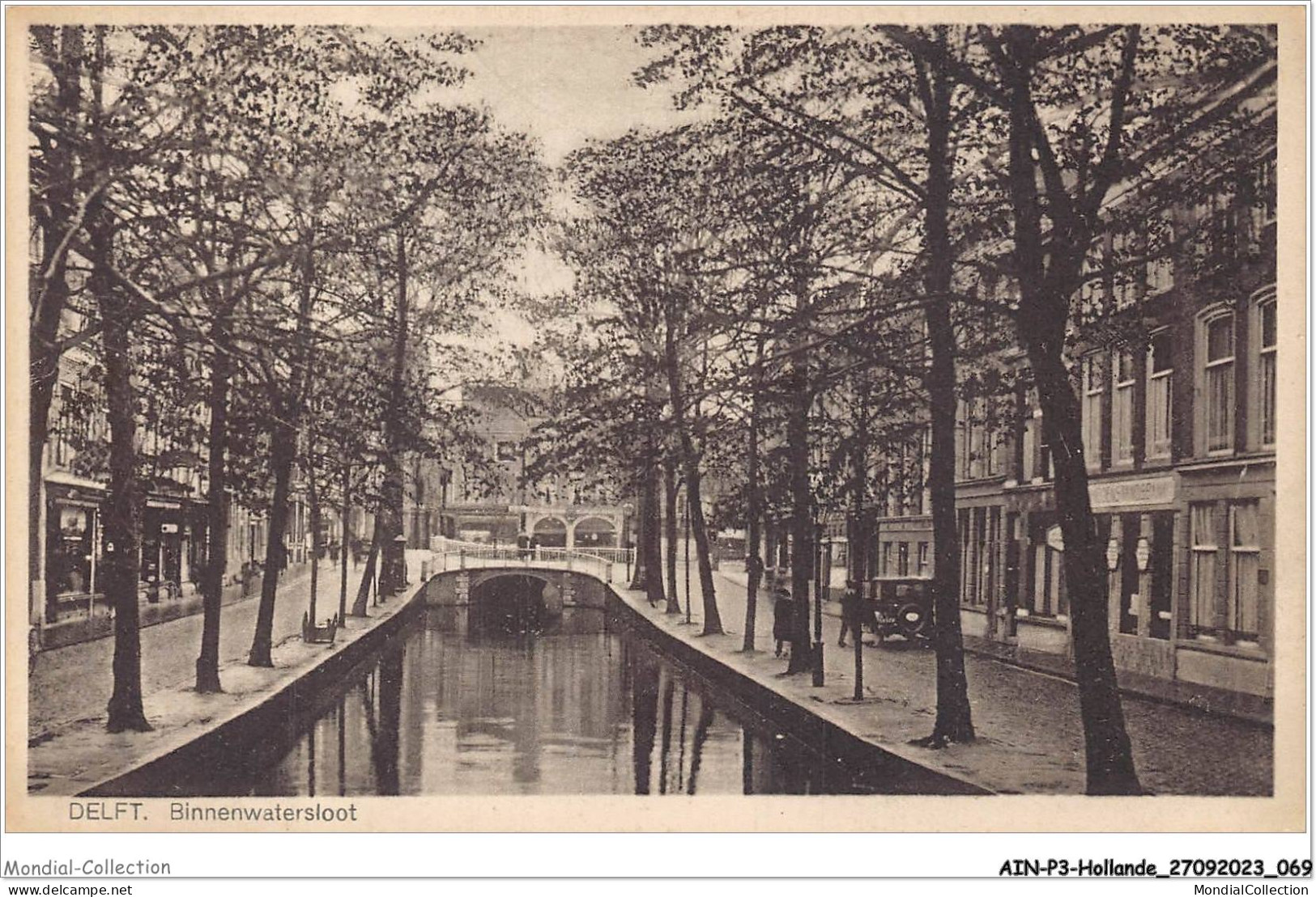 AINP3-HOLLANDE-0266 - DELFT - Binnenwatersloot - Delft