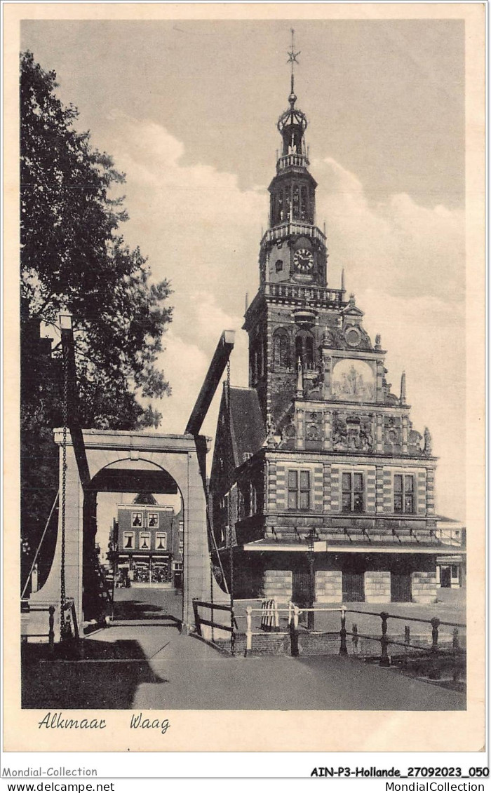 AINP3-HOLLANDE-0257 - ALKMAAR - Waag - Alkmaar