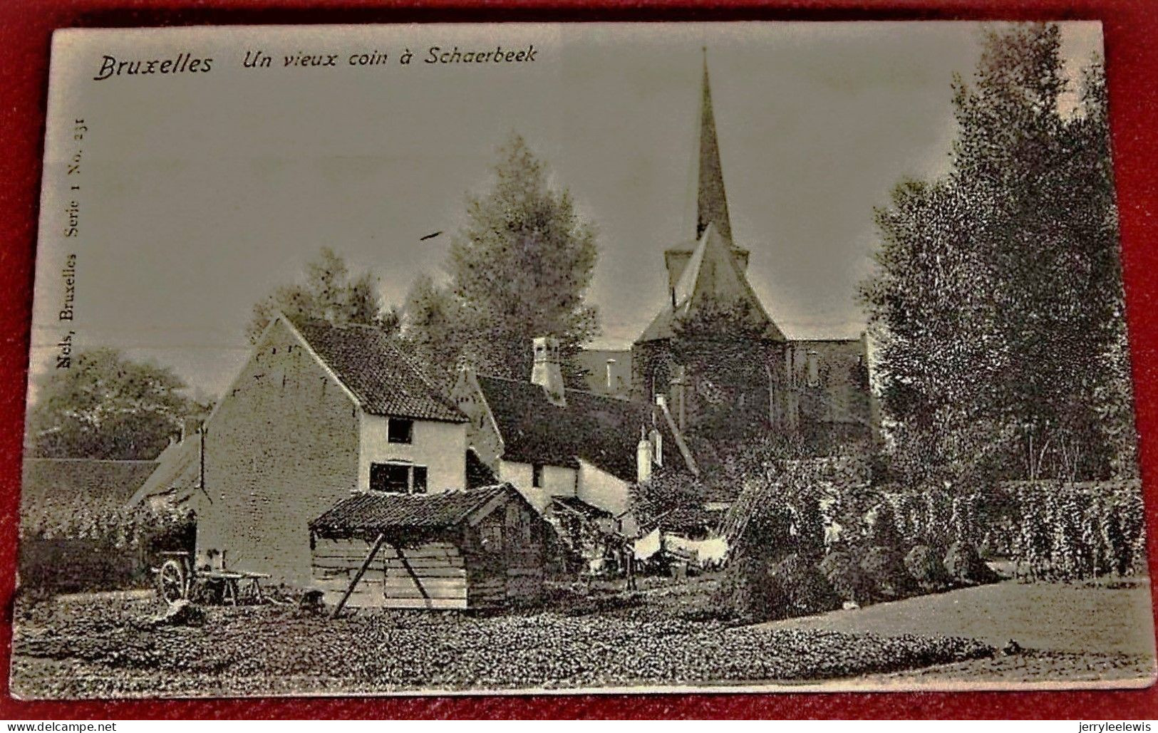 BRUXELLES  -  BRUSSEL -   Un Vieux Coin à Schaerbeek    - - Schaarbeek - Schaerbeek