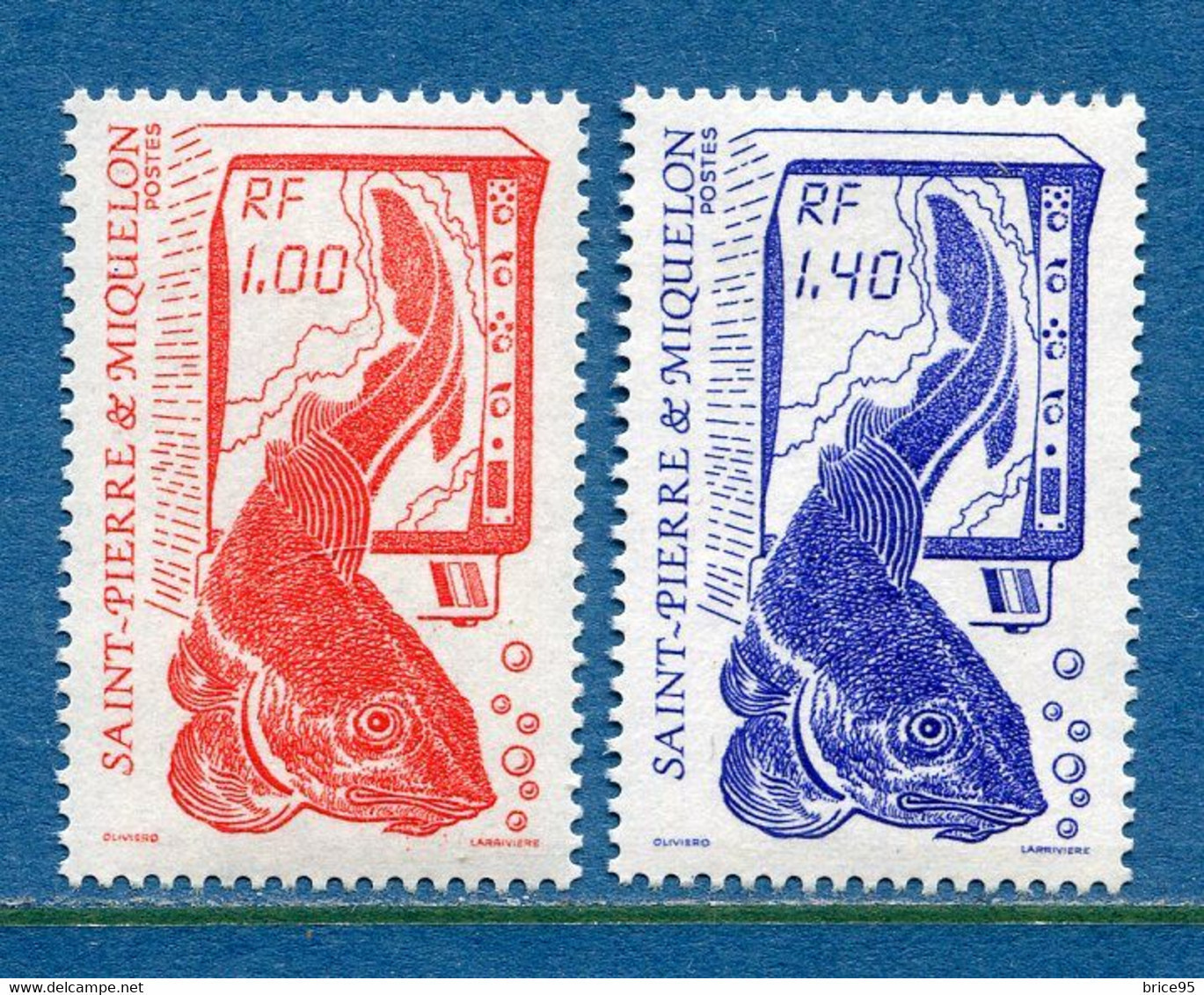 Saint Pierre Et Miquelon - YT N° 472 Et 473 ** - Neuf Sans Charnière - 1986 - Unused Stamps