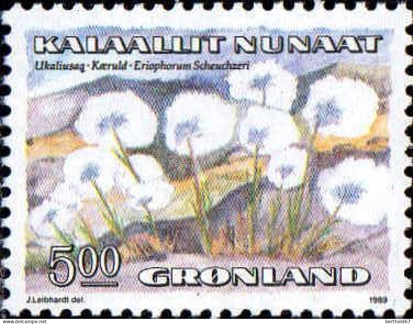 Groenland Poste N** Yv:185/186 Flore Protégée Fleurs - Nuovi